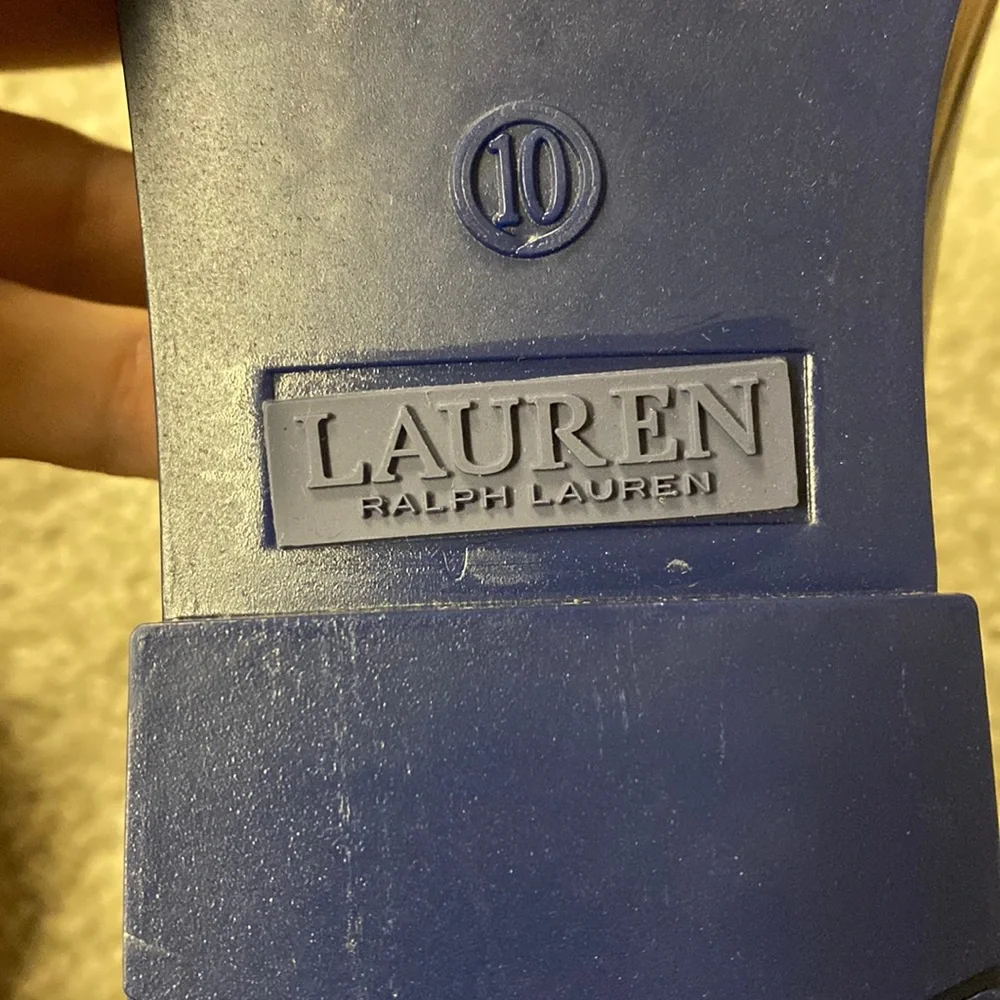 💛Blue Ralph Lauren Tally rain booties